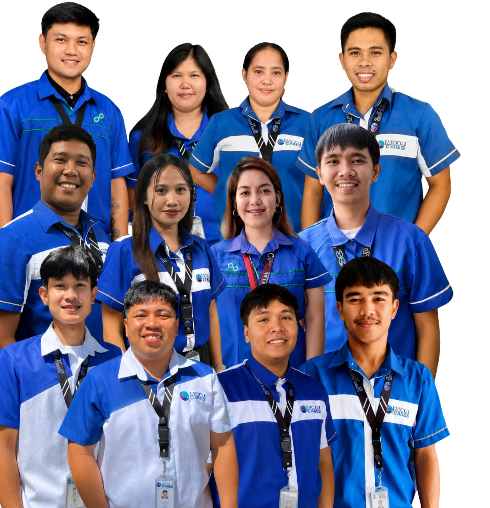 Lucky 4 and Motor 8 employees