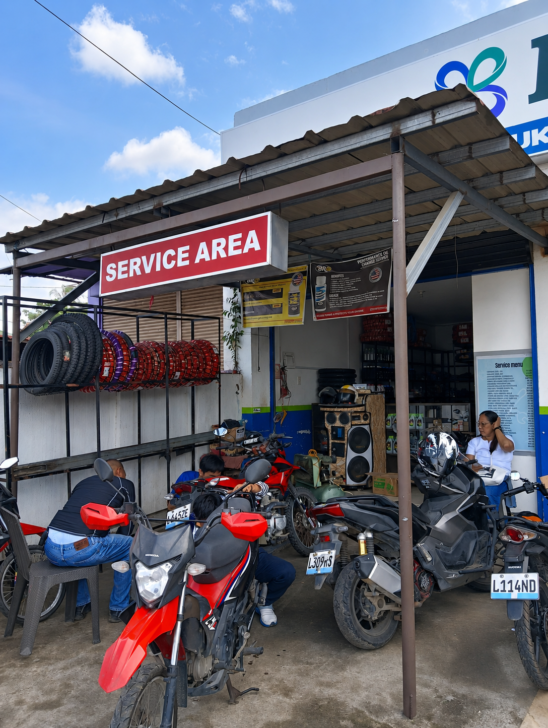 Services department team